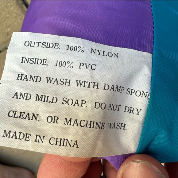 RainFair Pillow Inflatable Blue Purple Travel Camping‎ Comfort Cushion - Picture 3 of 9